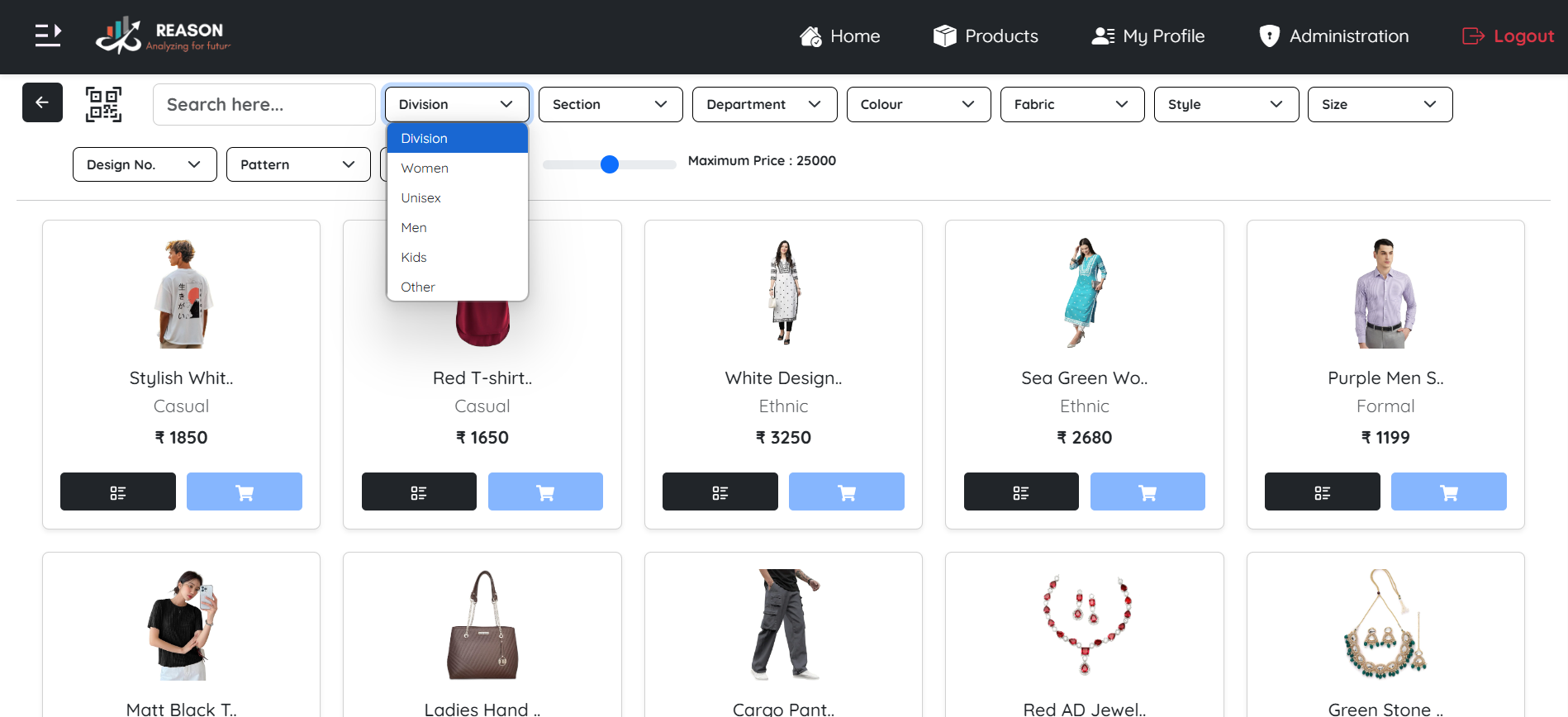 Product List