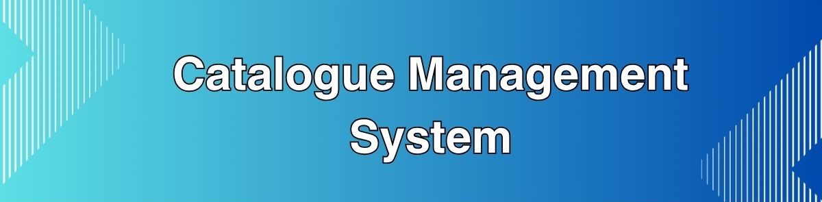 Reason Analytics Catalogue Management System